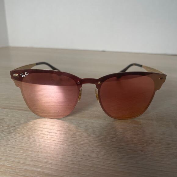 Ray-Ban RB3576-N 043/E4 Large Blaze Clubmaster Sunglasses FRAMES ONLY READ Italy - Picture 2 of 10